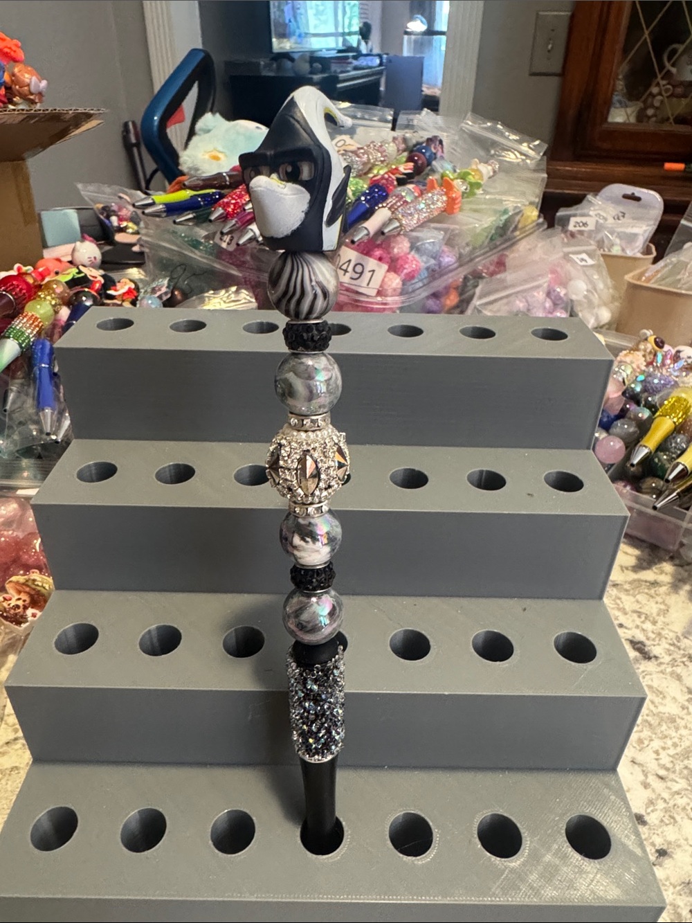 NWOT Disney Doorables Gill Beaded Pen Handmade by Me